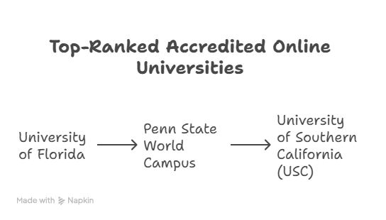 Top-Ranked Accredited Online Universities