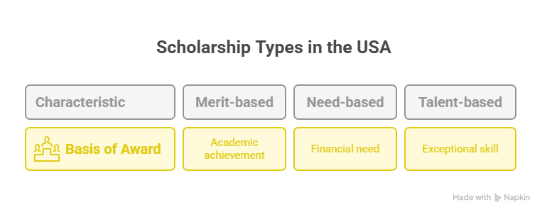 Scholarship Types in the USA