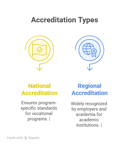 Accreditation types